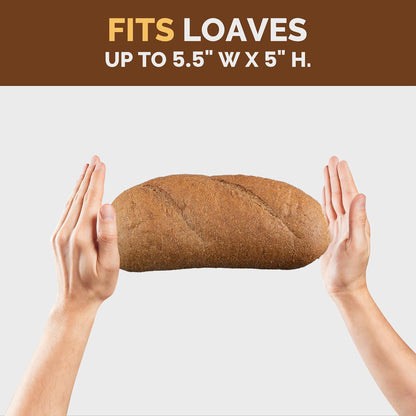 Bread slicer folded flat
