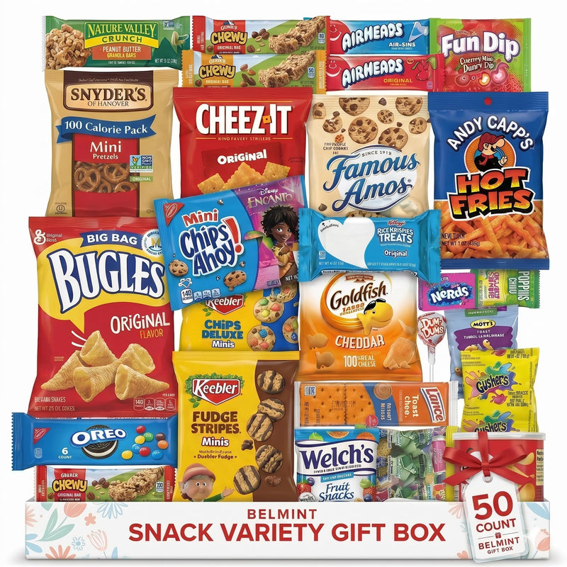 Belmint snack box gift variety pack