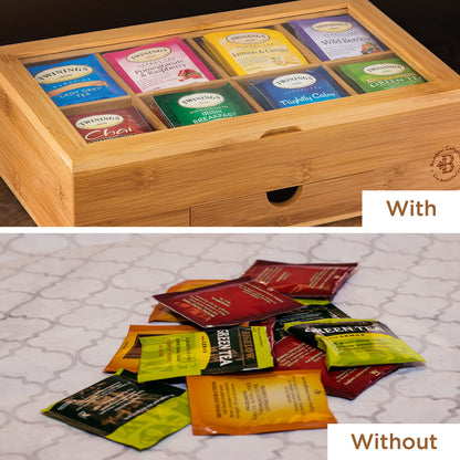 Engraved tea box gift