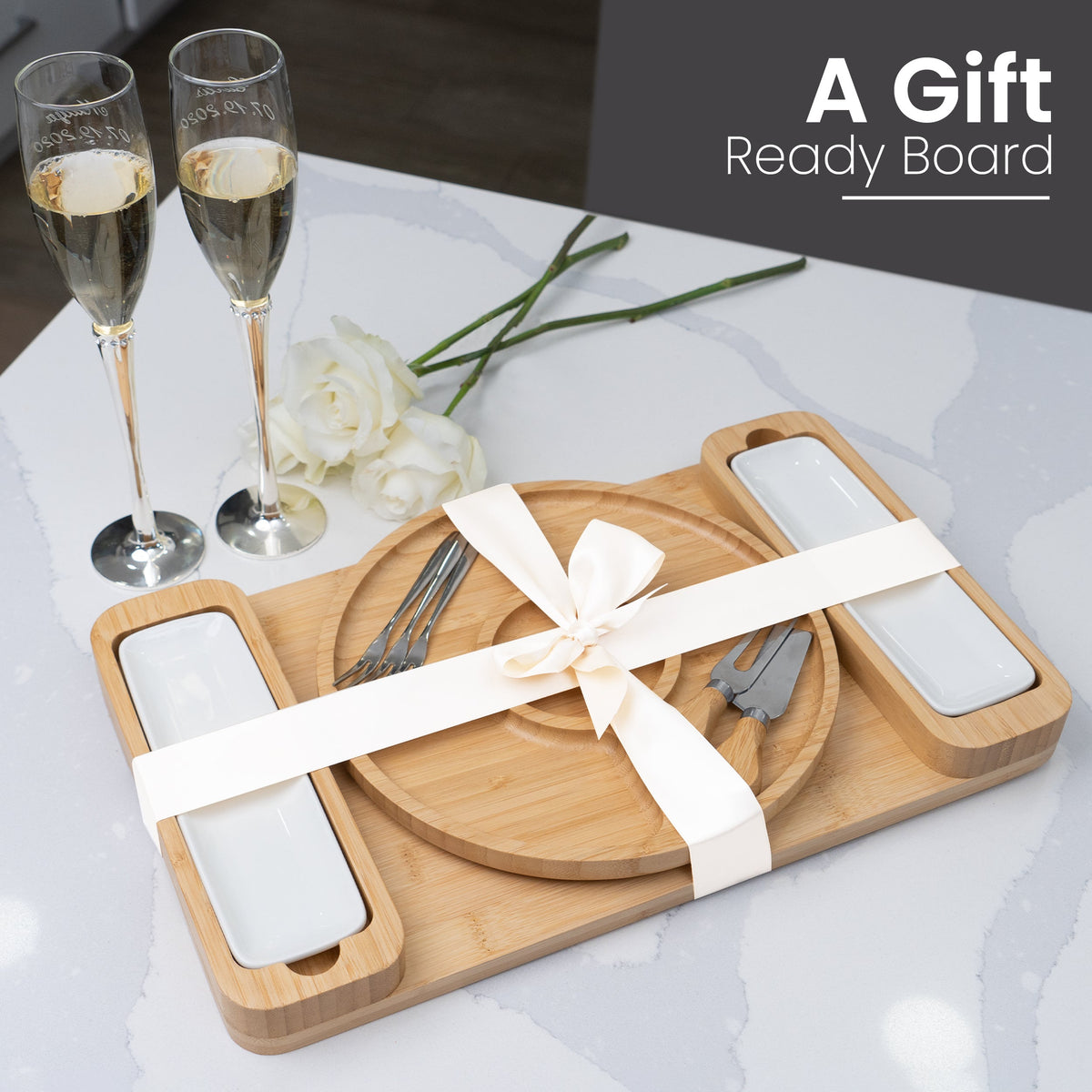 Charcuterie board set gift