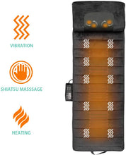 Load image into Gallery viewer, Full-Body Massage Mat w/ Shiatsu Neck Massage
